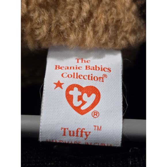 Ty beanie Baby Set of 4 Goatee, Tuffy, Slippery, and Knuckles. EUC - Picture 13 of 16